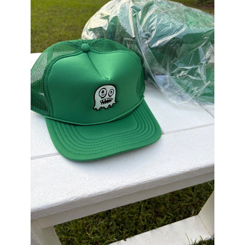 Lot of 10 Otto Green Ghost Patch Trucker Hats Snapback Mesh Caps 39-165 Mens New - Picture 6 of 6